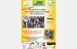 Grand Prix Cycliste des Commerçants et Artisans de La Bouëxière le 30 mars 2029